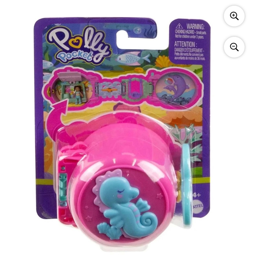 Polly Pocket Seahorse Compact